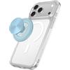 PopSockets Handygriff für MagSafe, magnetisch- Blauer Seufzer | Mit Magnet, Abnehmbar, Kindle/iPhone/Android/Tablet, Hellblau, Baby, Zubehör für Mobilgeräte