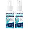 Tencipeda Fast-Acting Shower Limescale Remover Spray, Shower Care Mist, 50/100ml (50ML*2)