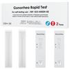 HIXO 2 test di gonorrea STI per donne e uomini - Test rapido Tripper per la casa - Test domestico discreto per uso personale - Test di malattie sessuali (gonorrea 2 test)