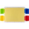 Eddy Toys Set di giocattoli Eddy Toys da 300 pezzi - tavolo da gioco: 48 x 35 x 31 cm - 291 blocchi di bloccaggio - contenitore - plastica