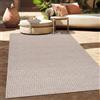 Paco Home Tappeto per esterni a trama piatta moderno boho etno resistente alle intemperie misura 200x280 cm