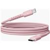FRESH 'N REBEL Cavo intrecciato in silicone da USB-C a USB-C "FlexWave" 2 m, 100 W rosa pastello (00231896)
