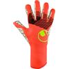 Uhlsport Guanti da portiere Uhlsport Fangmaschine Supergrip+, con protezione per le dita, colore: rosa fluo/bianco/giallo fluo, taglia: 7