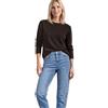 Street One Maglione da Donna 3017853 con Scollo a Barca e Bordi arrotolati, caffè Nero, 50