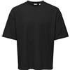 Only & Sons ONSLENNY T-Shirt | Oversize Fit, Maniche corte, Lungo, Casual, Temperatura massima di 40°C ciclo delicato