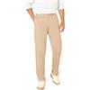 Amazon Essentials Pantaloni Eleganti da Completo Vestibilità Classica con Vita Elasticizzata e Senza Pince Uomo