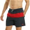 RIPT Performance Pantaloncini da Bagno da Uomo Ad Asciugatura Rapida con Protezione Solare UV 50 Costume da Bagno Uomo (Pacco da 1)
