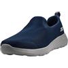 Skechers Sneaker Go Walk Max Uomo, Blu Navy/Grigio., 10.5 X-Wide