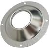 Kivivaka Coperchio rotante per zucchero filato, in acciaio inox, accessorio di ricambio per elemento riscaldante, facile da pulire, finitura argento