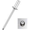 ZIPCOM rivetti Rivetto sigillato in alluminio con estremità chiusa a tenuta stagna 3,2-4,8 mm (Color : 4.8x12mm, Size : 50Pcs)