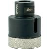 Schmith - Sega a tazza diamantata 45mm con filettatura M14 - Punta diamantata per foratura a secco - Sega a tazza per piastrelle - per piastrelle, granito, marmo, pietra, calcestruzzo, ceramica