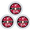 FOCSTOL Disco Diamantato per Piastrelle - 3 pezzi 75mm x 10mm Lama Diamantata per Porcellanato Ceramico Marmo
