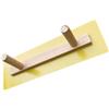 HEMOTON Spatola per Stucco Cartongesso Leggera Impugnatura Comoda Marrone | Plastica e Legno, Facile da Usare e Portatile, per Rifinitura Liscia su Cartongesso