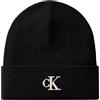 Calvin Klein - CK Fine Rib Beanie Lv04f8098g, Cappello Donna
