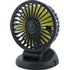 MASO Ventilatore per auto da 12 V con presa accendisigari, regolazione multi-angolo, ventilatore portatile a basso rumore, per auto, SUV, furgoni, camion