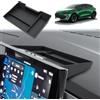 GAFAT Compatibile con Nuovo Renault Clio 6 2026 2027 Organizer Console Centrale, Silicone Portaoggetti Dietro lo Schermo 10,1 Pollici Touchscreen, Accessori Clio VI Evolution Techno Esprit Alpine