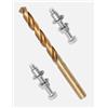 Alpha Rider Bullone di regolazione catena in acciaio inox braccio oscillante di ricambio per Honda CBR1000RR CRF250R/X CRF450R/450X 2004-2017, per Kawasaki KX250 1988-2013, include kit di riparazione