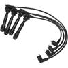 Wivplex Cavi bobina candela auto cablaggio accensione cavo 7mm, for Hyundai, for Elantra, Tiburon Tucson 1.8L 2.0L n.27501-23A00/27501-23B00 confezione da 4 Cavo di accensione