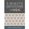 Compiled by Barbour Staff 3-Minute Devotions for Men (Tascabile)