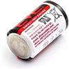 EVE ER14250 Batteria Al Litio Li-SOCl2 3.6V Alta Tensione 1/2 AA