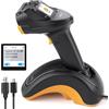 ‎Inateck Inateck Bluetooth Barcode Scanner, 2D 1D Wireless Handheld Scanner, QR Code Scan