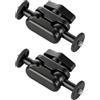 yanwuwa Camera Rig Mount Adapter 2 Pack con manopola, 14 denti doppio | Per l'utilizzo di supporto, treppiede e montaggio