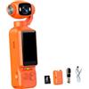 Generic Display Action Camera con Obiettivo Rotante, Ricarica Tipo-C, O | Fotocamera portatile 1080P con ricarica di tipo C per vlog quotidiani, uso in viaggio in bicicletta e video all'aperto