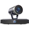 NearStream Telecamera NDI PTZ 4K con tracciamento Al Zone, Zoom ottico 20X con vista panoramica a doppia lente, HDMI/SDI/USB/RJ45 PoE Streaming Camera per grandi eventi, conferenze, chiesa, istruzione