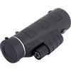 JUMPLAWN Monocolo Telescopico 50x50 Nero in Plastica, Ultra Compatto | Alta Trasmissione Luminosa, Immagine Nitida e Brillante, Struttura Ultraleggera, Uso Portatile per Concerti e Outdoor