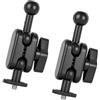 yanwuwa Camera Rig Mount Adapter 2 Pack con manopola, 17 mm sfera a 14 | Per l'utilizzo di supporto, treppiede e montaggio