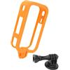 ECMQS Supporto filettato per fotocamera, Mullions # FF6600, Mullions B | spazio per obiettivo aperto, vano batteria, riprese all'aperto, viaggi vlog, selfie stick