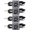 Asyduey 4 Pezzi Modulo Telecamera 100 Gradi 1MP OV9732 1280x720 Driver USB 0 A Manuale, con da 3 Metri per WinXP/7/8/10