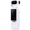 VBESTLIFE Action Camera Portatile con Obiettivo Rotante a 360° (WHITE) | Schermo da 1,97 Pollici, Batteria da 1200 MAh, Supporta Schede da 128 GB, Luce di Riempimento Integrata per Scarsa