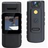 Linhexis Cam indossabile del corpo della macchina fotografica compatta di | Leggero compatto, clip sul petto o sulla schiena, facile da spostare, consegna e uso lavorativo, dimensioni 12,5 cm