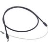 TitanAuto 946-1132 Cavo freno rasaerba con estremità a Z - Compatible for Craftsman | Cavo di arresto lama Compatible for Craftsman Troy-Bilt Cub Cadet serie MTD 200/400/500 746-1132 Compatible for Stens 290-851