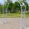 Rytgdxss Arco per Rose Rampicanti,Decorazione Giardino,Traliccio per Rampicanti,Archi Giardino in Ferro,Arco Matrimoniale In Ferro Battuto,Elegante E Stabile Per Cerimonia All'aperto In Giardino