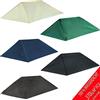 freigarten.de Tetto di ricambio per gazebo, 3 x 4 m, copertura per gazebo da giardino, sabbia antica, impermeabile, PCV Soft 370 g/m², extra forte, modello 9 (beige)