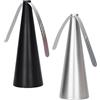 YOFDAL 2 Pezzi scaccia mosche da tavolo, Ventilatore Anti Mosche, ventilatore per mosche da tavolo, Nero + argento