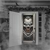 QIANAI Halloween Copriporta Decorazione, Decorazioni Halloween Porta, Decorazioni per Finestre di Halloween, Tenda della Porta Insanguinata (Clown)