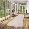 Snapstyle Touch - Tappeto in Velluto Lusso - Runner Pile Alto - Argento - 10 Dimensioni