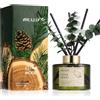 Airkeep Diffusore di Profumo 200ml - Cedar Wood - Diffusore con Bastoncini - Profumo per Ambienti per Bagno e Soggiorno