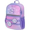 Baagl Zaino asilo per bambini e bambine, piccolo zaino per bambini con cintura toracica e 2 toppe intercambiabili, personalizzabile con nome o immagine, zaino per asilo e presepe, Hello Kitty Unicorn