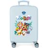 Paw Patrol La Patrulla Canina Playful Valigia da cabina blu 38 x 55 x 20 cm rigida ABS chiusura a combinazione laterale 34 l 2,66 kg 4 ruote doppie bagaglio a mano