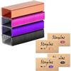 NatSumeBasics 4000 graffette n. 10 per mini cucitrice, per un totale di 4000 punti metallici (9 mm colorati)