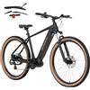 F.lli Schiano Bici Elettrica MTB 29, Motore Centrale 80Nm, Batteria 720Wh