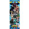 Grupo Erik My Hero Academia Poster da Porta All Characters 53 x 158 cm | Poster da Parete, Carta Lucida, Incorniciabile, Colori Brillanti, Decorazione Cameretta