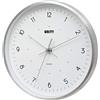 Unity Orologio da parete, Bangkok, moderno, argento, silenzioso, 25 cm
