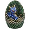 Nemesis Now Blue Geode Home - Statuetta in poliresina, taglia unica