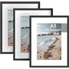 SONGMICS Set di 3 Cornici Foto, 44 x 31,7 x 1,5 cm, Decorazioni Casa