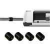 Kimalab Confezione da 4 pezzi di ricambio per Cricut Maker/Cricut Machine compatibile, guida per tappetini in gomma per rulli/ruote compatibili con accessori Cricut per la riparazione dei rulli Cricut